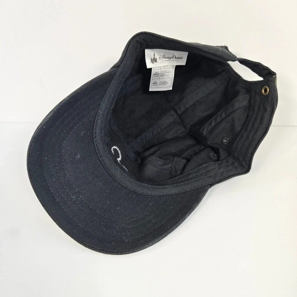 Disney Parks Sequin Mickey Mouse Hat Baseball Cap Adult OSFM Black